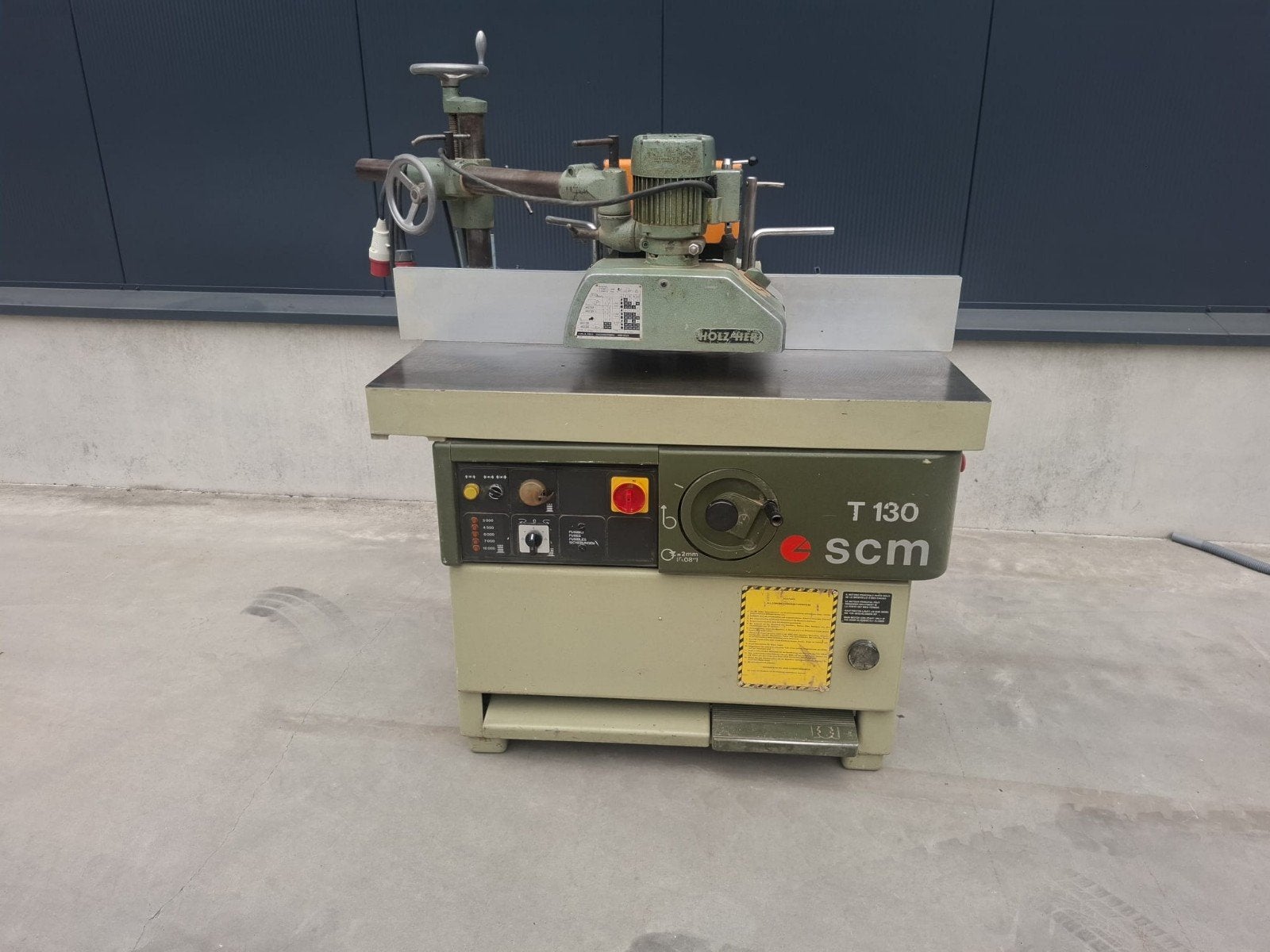 Tafelfrees SCM T130 40mm, Doe-het-zelf en Verbouw, Gereedschap | Freesmachines, Ophalen, Gebruikt, SCM, Bovenfrees