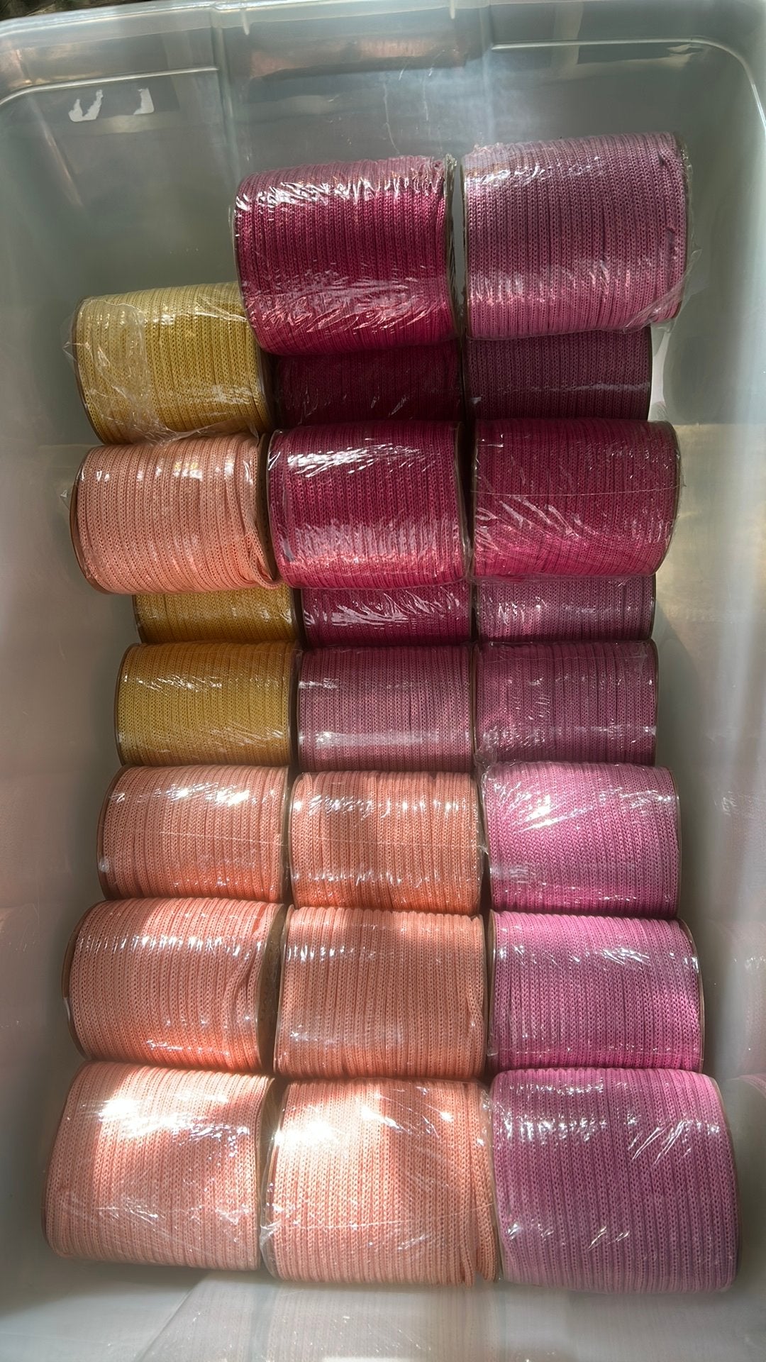 Halbach  seidenbander macrame klossen koord, Ophalen of Verzenden, Zo goed als nieuw