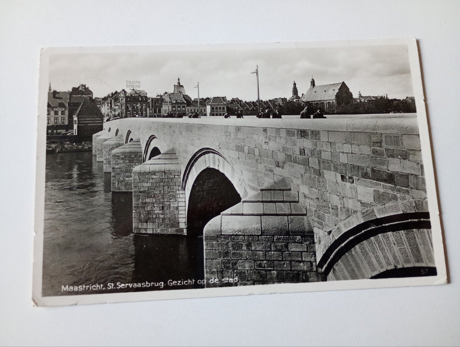 Maastricht 1937, Ophalen of Verzenden, 1920 tot 1940, Gelopen, Limburg