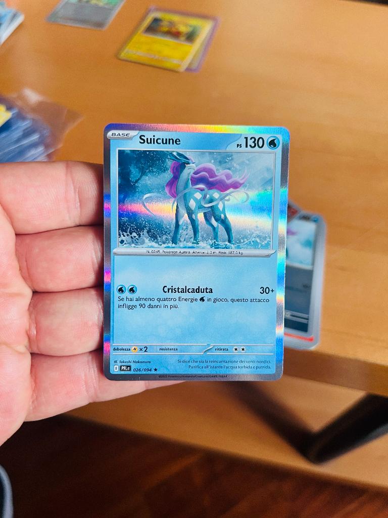 Suicune 026/094 Holo Phantasmal Flames Pokemon, Verzenden, Zo goed als nieuw, Losse kaart, Foil