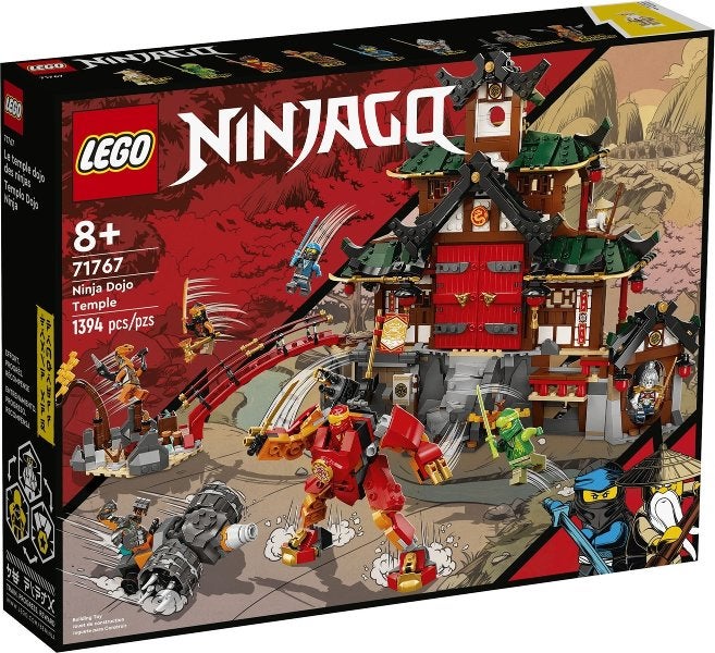 LEGO Ninjago 71767 Ninja Dojo Temple, Lego, Ophalen of Verzenden, Zo goed als nieuw, Ninjago