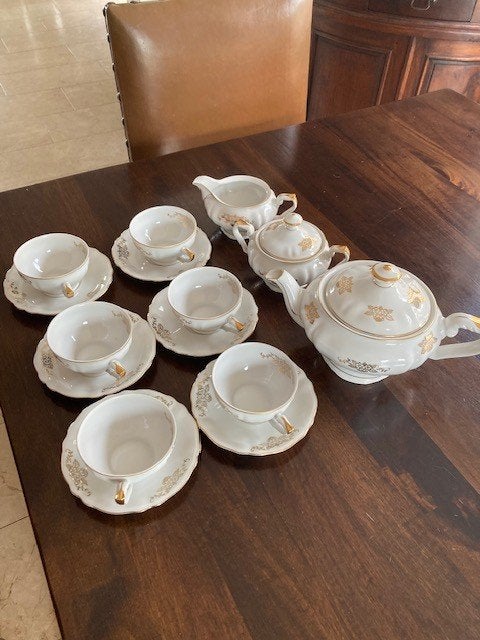 antiek Thee/Koffie Servies, Ophalen