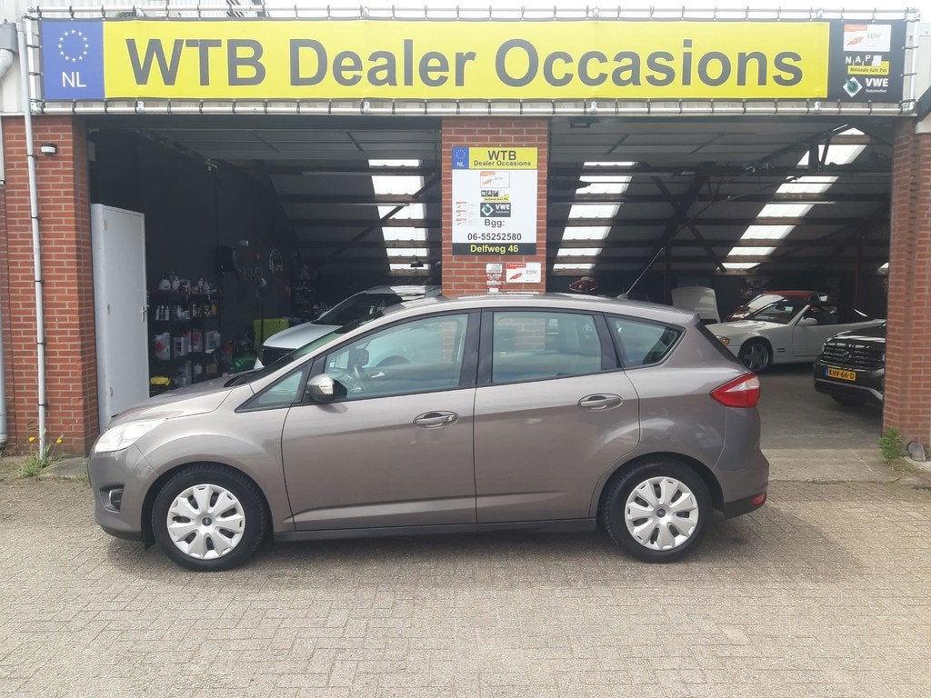 Ford C-Max 1.0 Trend, Navi, Airco,1e Eig., Cruise Contr, APK, Auto's, Voorwielaandrijving, Euro 5, Gebruikt, Zwart