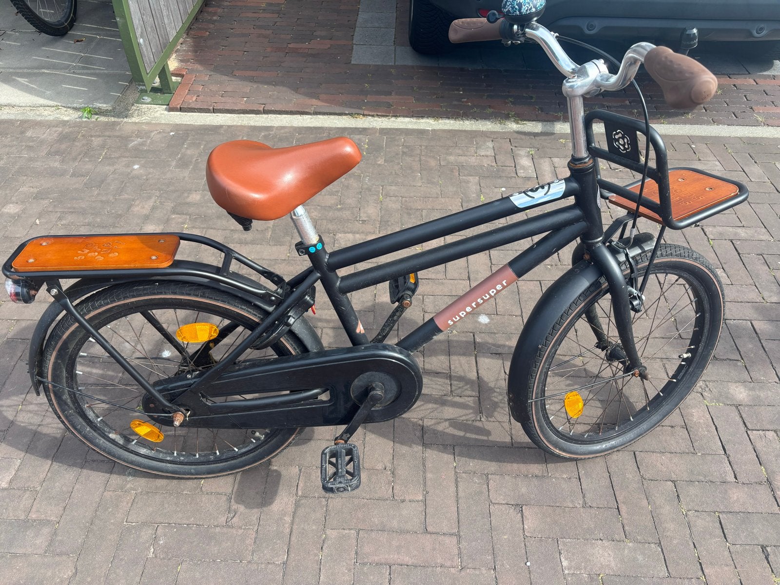 Supersuper Kinderfiets 20 inch, Ophalen, Gebruikt, Terugtraprem, 16 tot 20 inch