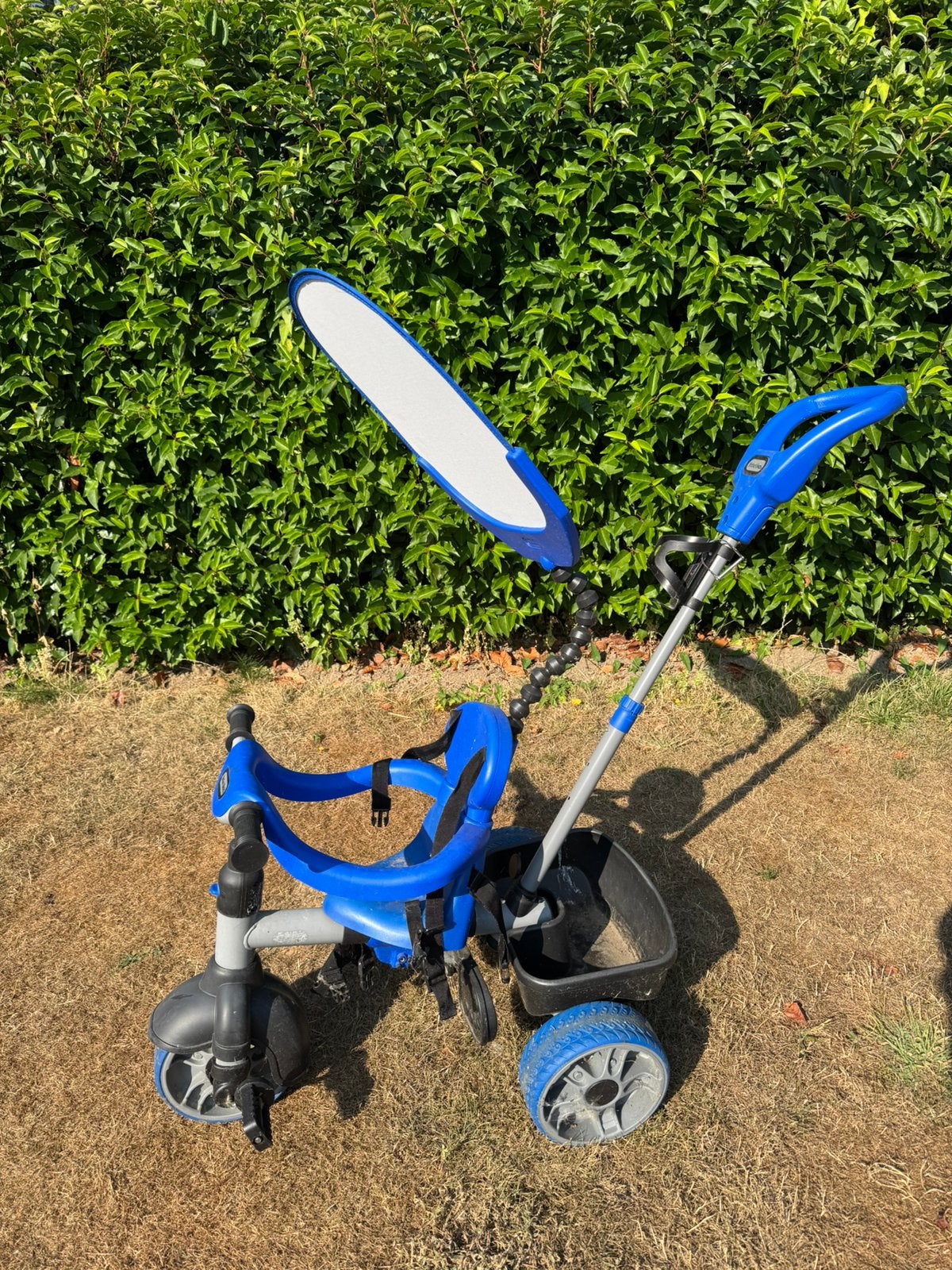 Little tikes 4-in-1 driewieler blauw, Fietsen en Brommers, Fietsen | Driewielers, Ophalen, Zo goed als nieuw
