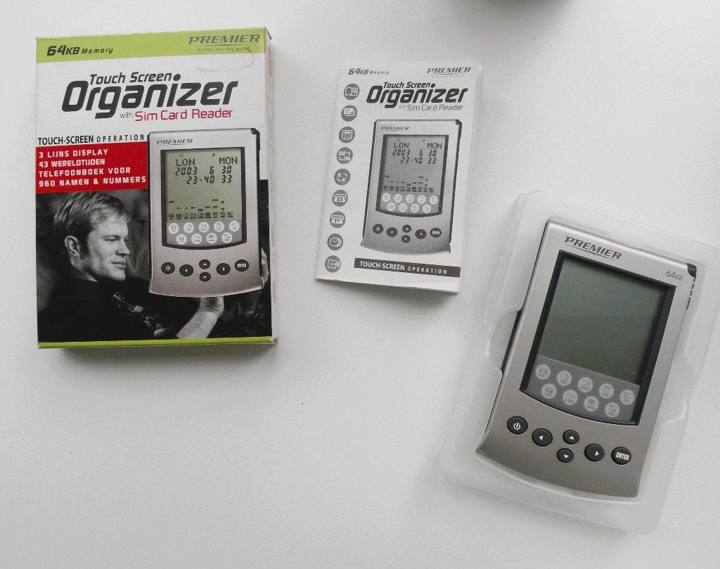Zoldervondst: Premier Touch Screen Organizer, Ophalen of Verzenden, Zo goed als nieuw