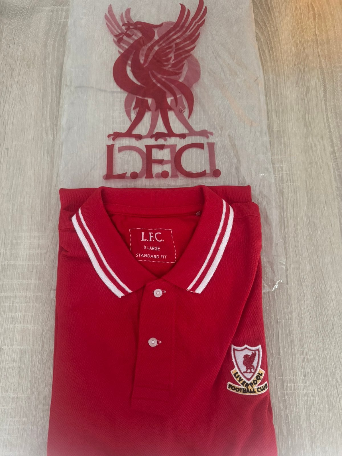 Liverpool FC Polosshirts originele nieuw, Maat XL, Ophalen, Nieuw, Shirt