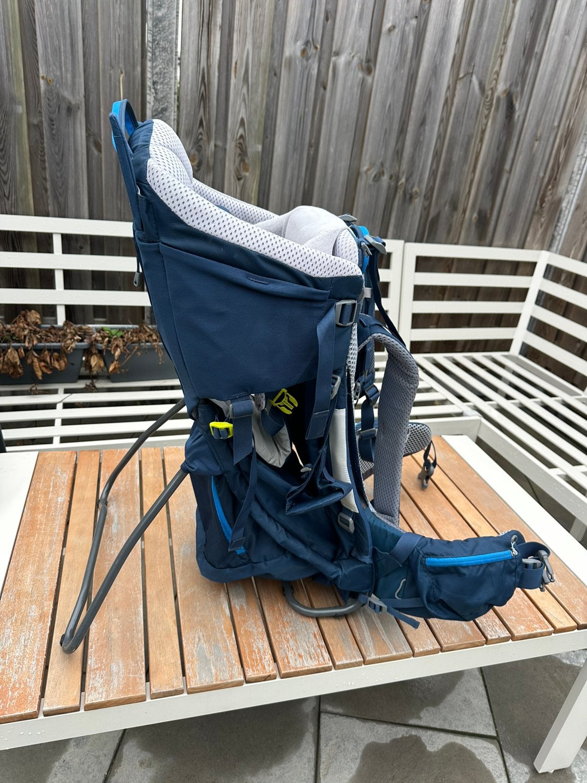 Deuter Kid Comfort Blauw, Kinderen en Baby's, Overige merken, Overige typen, Ophalen of Verzenden, Zo goed als nieuw