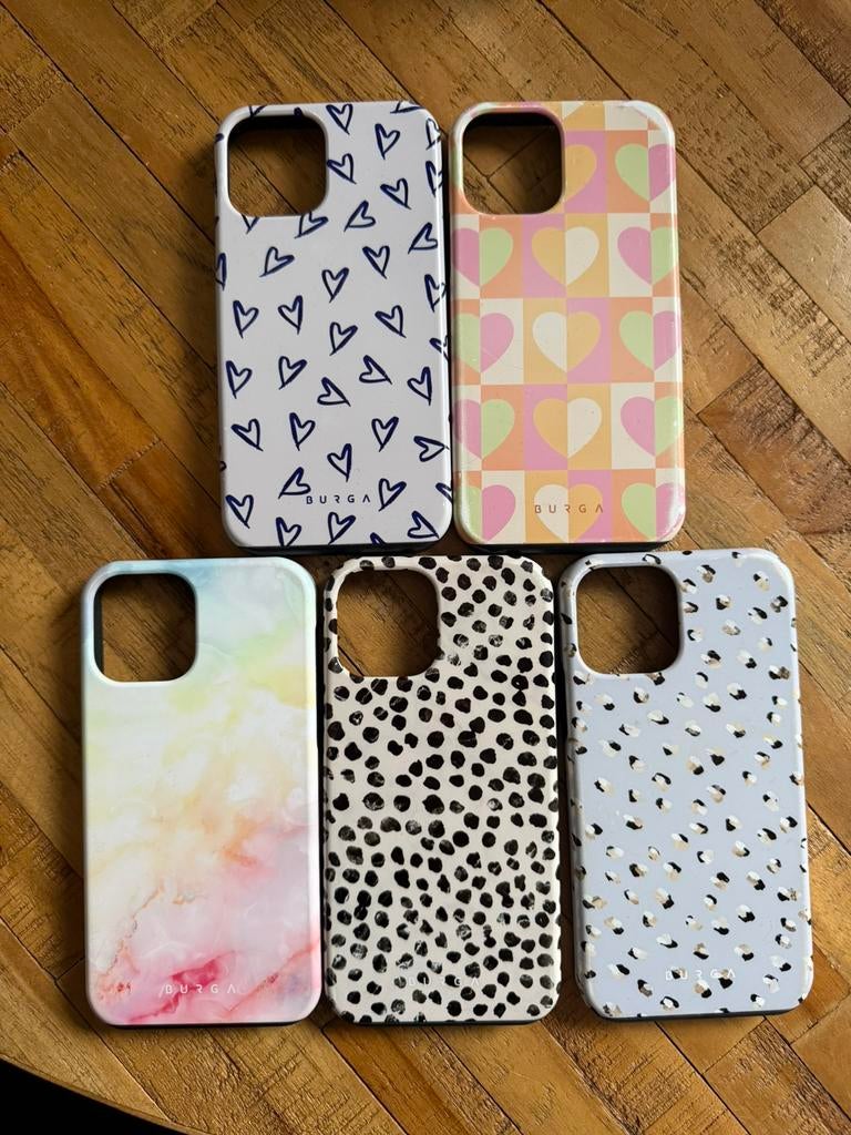 Burga - telefoonhoesjes Iphone 12pro, Ophalen, Zo goed als nieuw