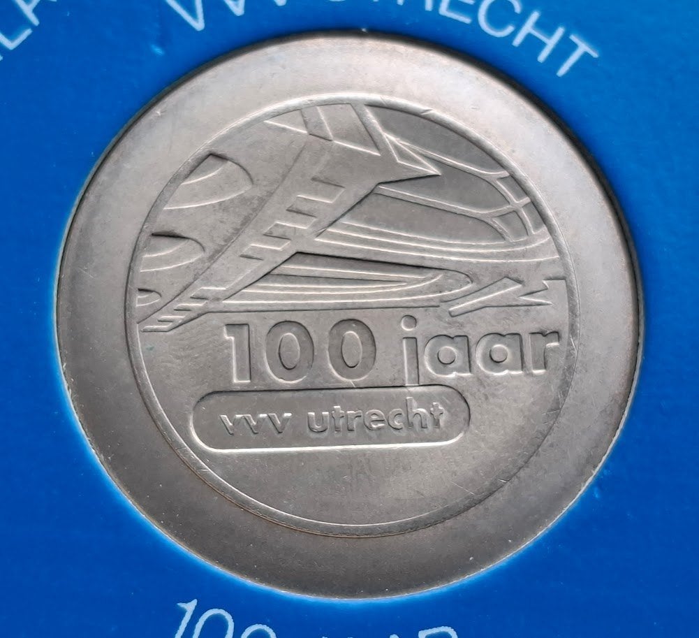 1 Dommetje Utrecht 1992 100 JAAR VVV Utrecht, Verzenden, Overige materialen, Nederland
