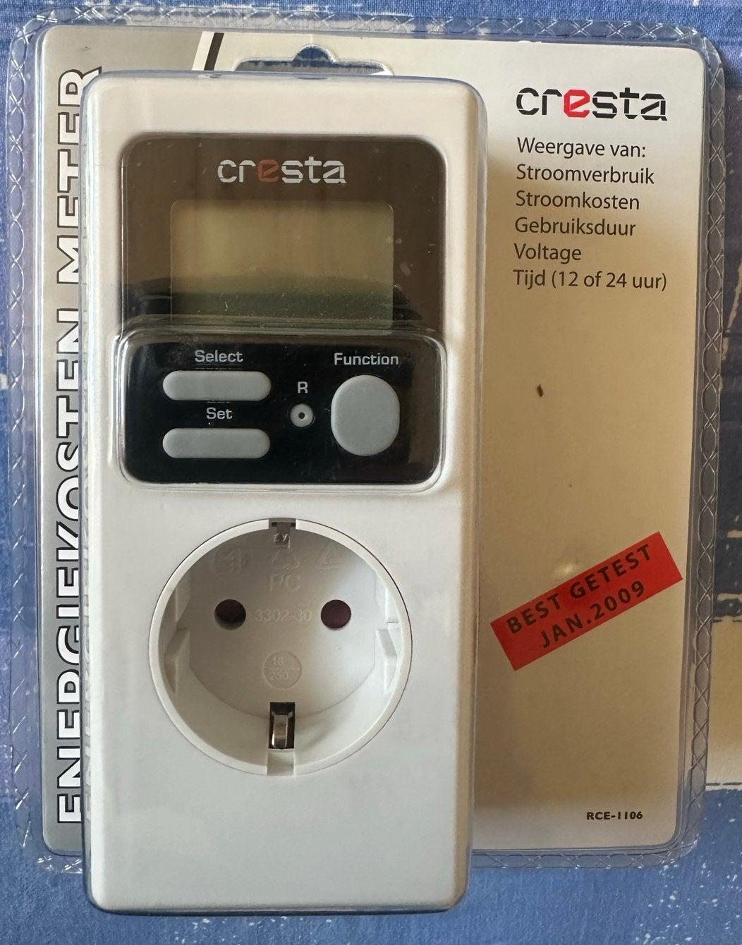 Cresta Energie Kostenmeter - Nieuw in verpakking, Ophalen of Verzenden, Nieuw