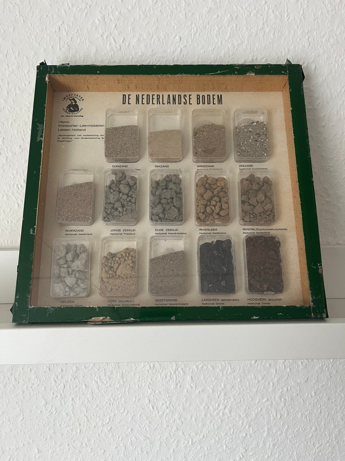 Vintage educatief leermiddel "De Nederlandse Bodem", Ophalen