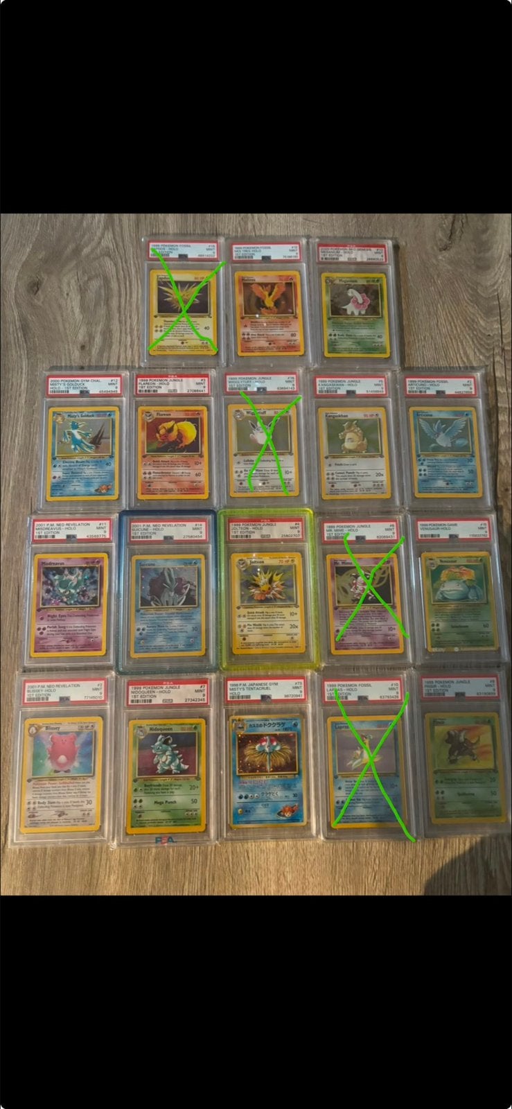 Grote Collectie PSA 9 Pokémon Kaarten - 1st Edition, Hobby en Vrije tijd, Verzamelkaartspellen | Pokémon, Ophalen, Zo goed als nieuw