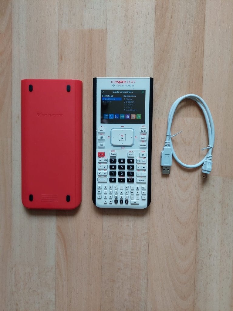 Grafische rekenmachine TI-Nspire CX II-T, Diversen, Rekenmachines, Ophalen of Verzenden, Grafische rekenmachine, Zo goed als nieuw