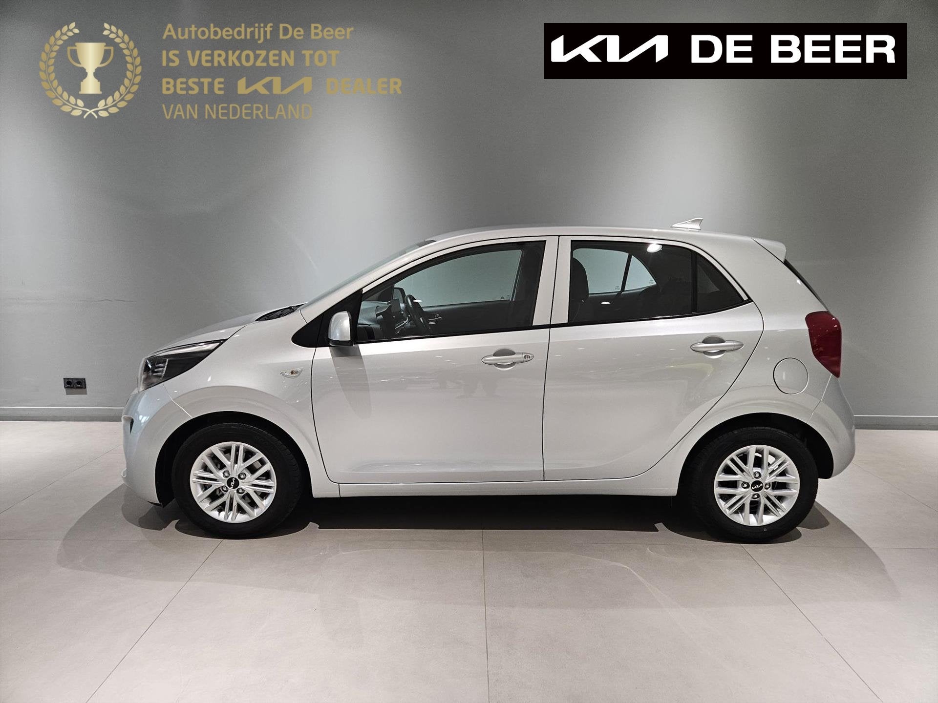 KIA Picanto 1.0 DPi 67pk 4-zits DynamicLine Airco/ Cruise/ L, 12 maanden, Stof, Gebruikt, 4 stoelen