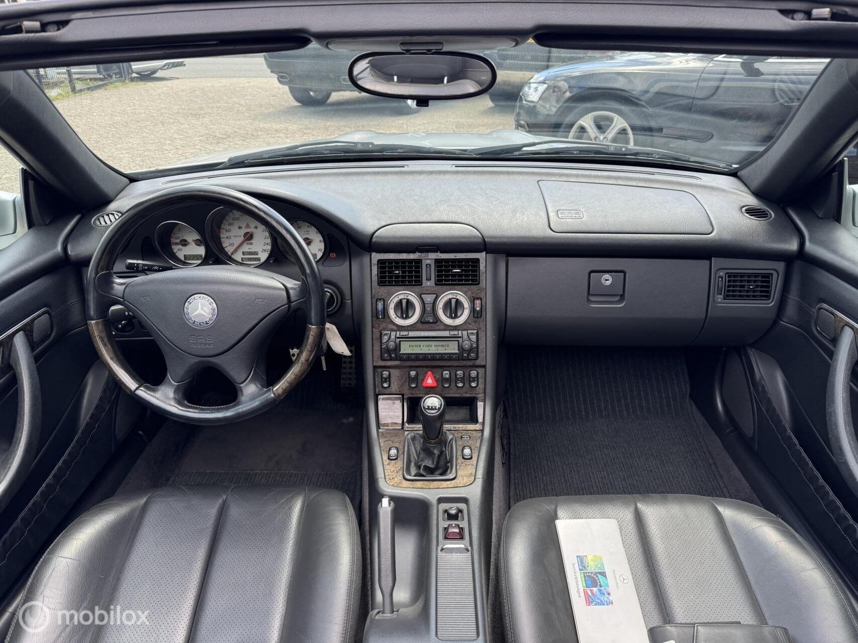 Mercedes SLK-klasse 230 K - Youngtimer - Nette staat - Leder, Open dak, Achterwielaandrijving, Gebruikt, 4 cilinders