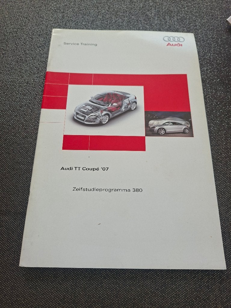 Service training audi TT '07, Auto diversen, Ophalen of Verzenden