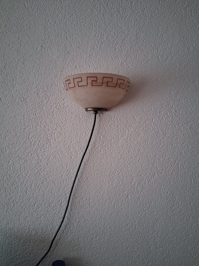 Wandlamp Griekse stijl, 2 stuks, Huis en Inrichting, Ophalen, Meerkleurig, E27 (groot), Zo goed als nieuw