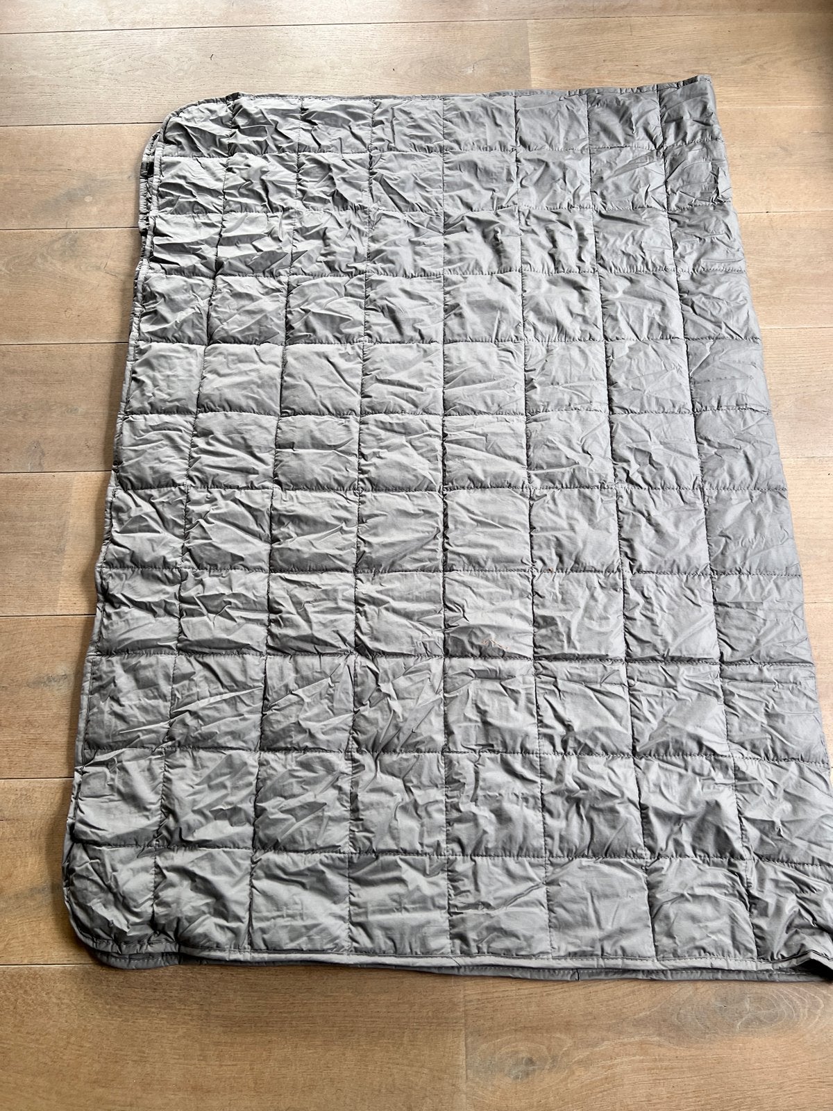 IKEA ODONVIDE Verzwaringsdeken 6 kg - Donkergrijs, Eenpersoons, Ophalen of Verzenden, Grijs, Deken of Dekbed