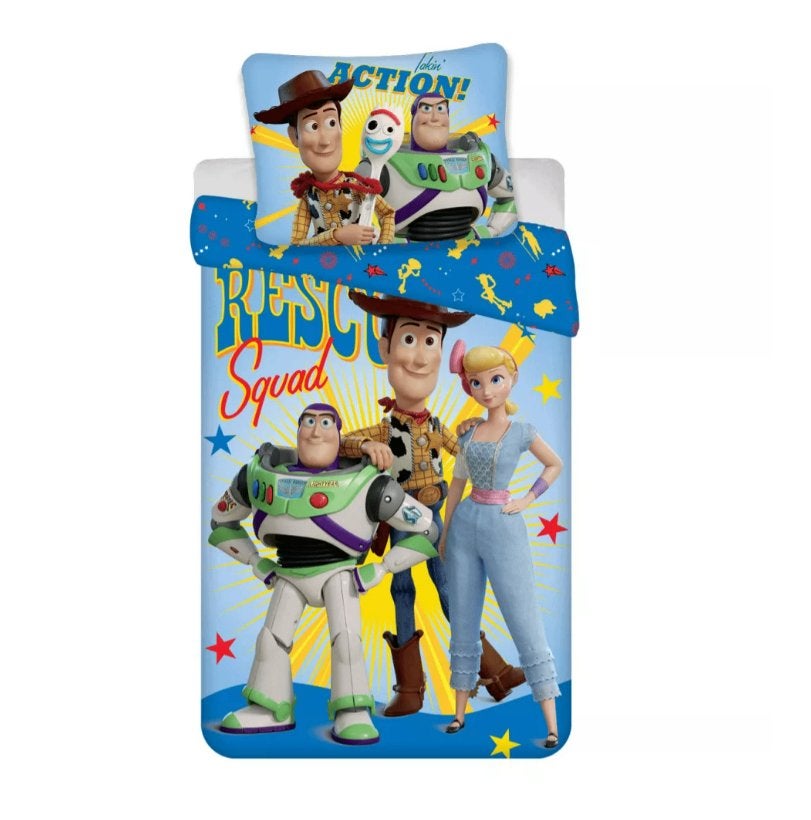 Toy Story Dekbedovertrek 140 x 200 cm - Katoen - Disney, Nieuw, Ophalen of Verzenden, Nvt, Nvt
