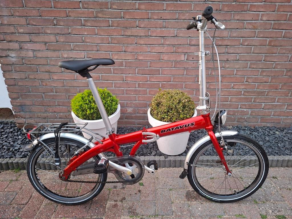 Batavus Intro Versa vouwfiets, Fietsen en Brommers, Ophalen, Gebruikt, 20 inch of meer, Batavus