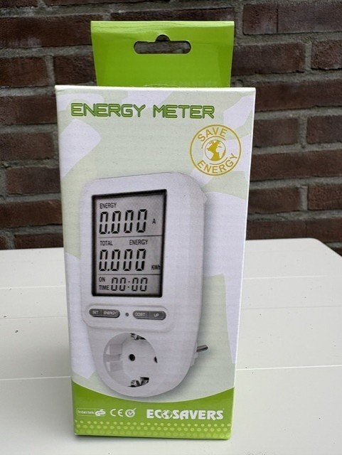 Energieverbruiksmeter - Bespaar op je energierekening!, Doe-het-zelf en Verbouw, Meetapparatuur, Ophalen of Verzenden, Nieuw, Elektriciteit