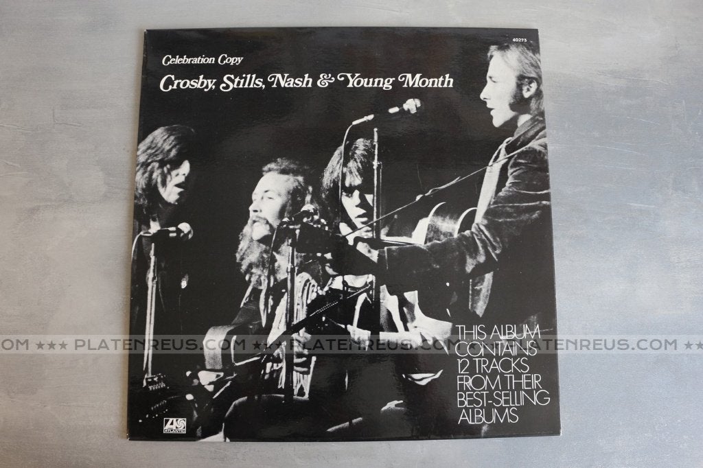 LP Crosby, Stills, Nash & Young Month  , 1971 Rock  3443, Gebruikt, Ophalen of Verzenden, 1970 - 1979, Inclusief binnenhoes