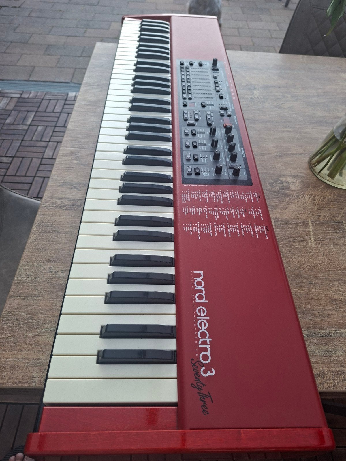 Nord Electro 3 - 73, Ophalen of Verzenden, Zo goed als nieuw, Overige aantallen, Overige merken