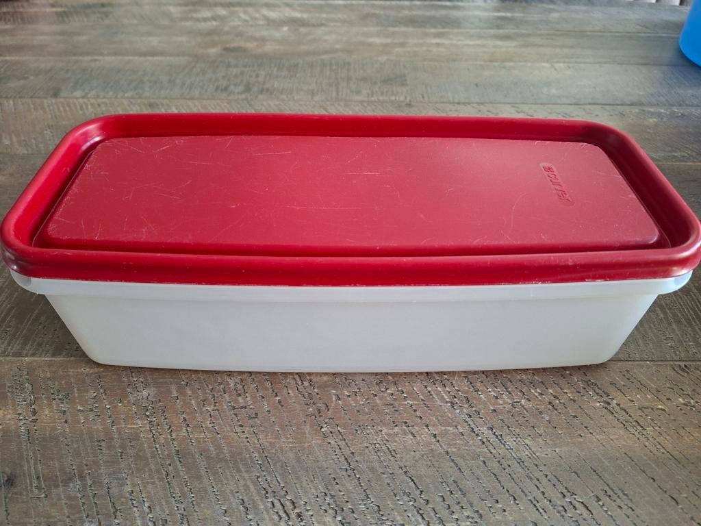 Tupperware Curve Voorraad-/Vershoudbox voor Cake/Koek, Ophalen of Verzenden
