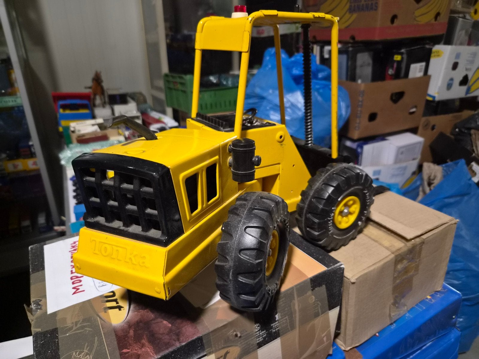 Grote heftruck, T, Ophalen of Verzenden, Zo goed als nieuw, Tonka