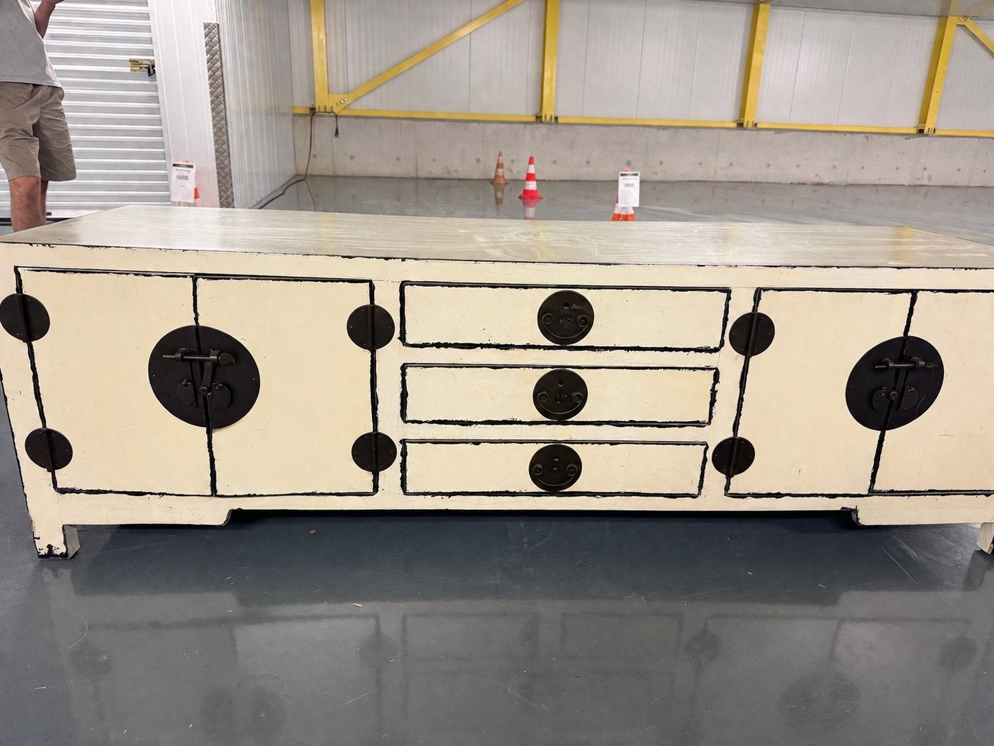 Oosterse kast met karakter - Amsterdam Noord, Huis en Inrichting, Kasten | Dressoirs, Ophalen, Gebruikt, 50 tot 100 cm, Met lade(s)