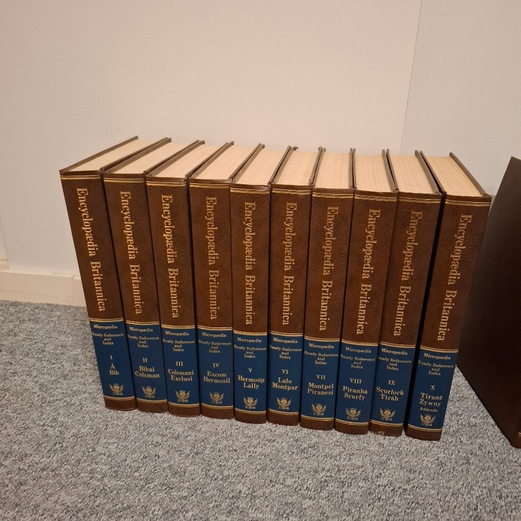 Encyclopaedia Britanica I-X, 1-19, 1977-1999, suppl 1,2 etc, Boeken, Encyclopedieën, Diverse, Los deel, Overige onderwerpen, Ophalen