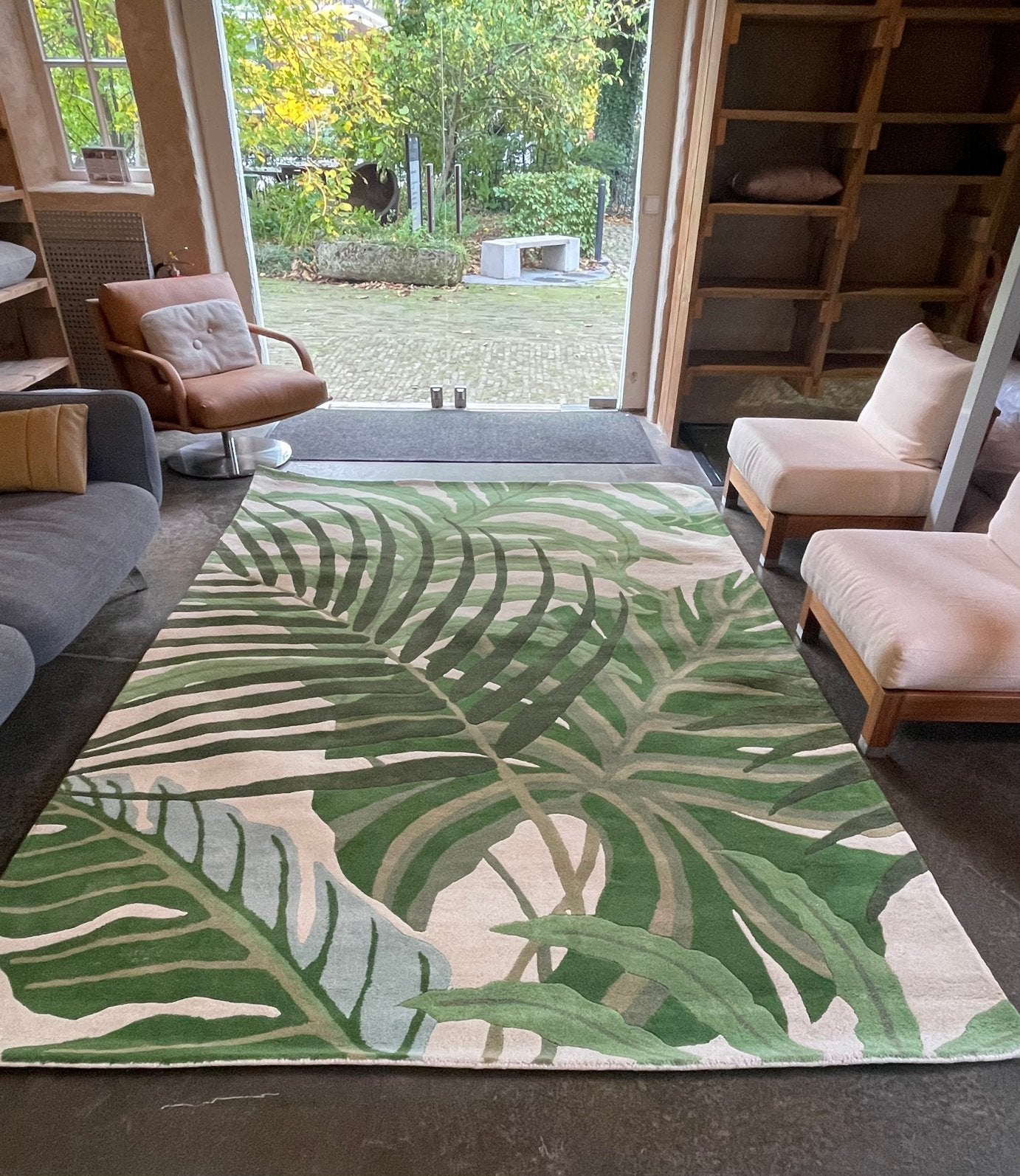 Brink en Campman tapijt Sanderson Manilla Green, Huis en Inrichting, Stoffering | Tapijten en Kleden, Ophalen, Nieuw, 200 cm of meer
