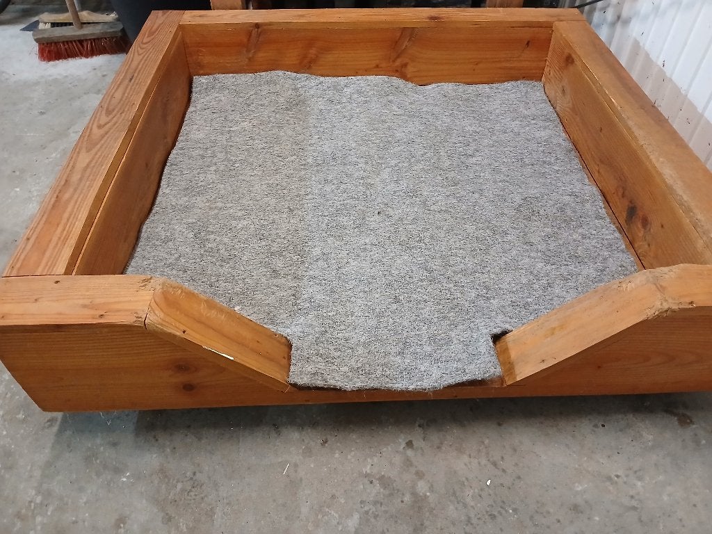Hondenmand van hout, Dieren en Toebehoren, Ophalen, Gebruikt, Overige