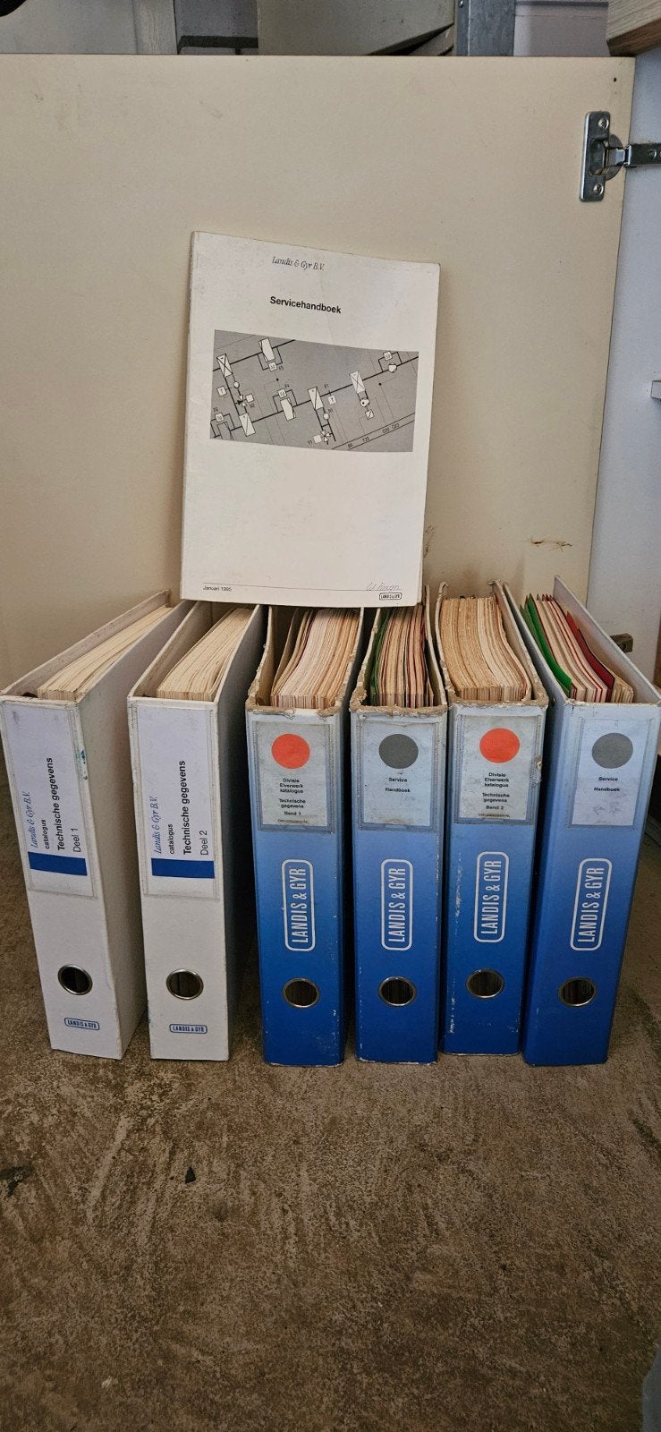 Landis & Gyr handboeken, Ophalen, Gelezen, Elektrotechniek, Landis & Gyr B.V.