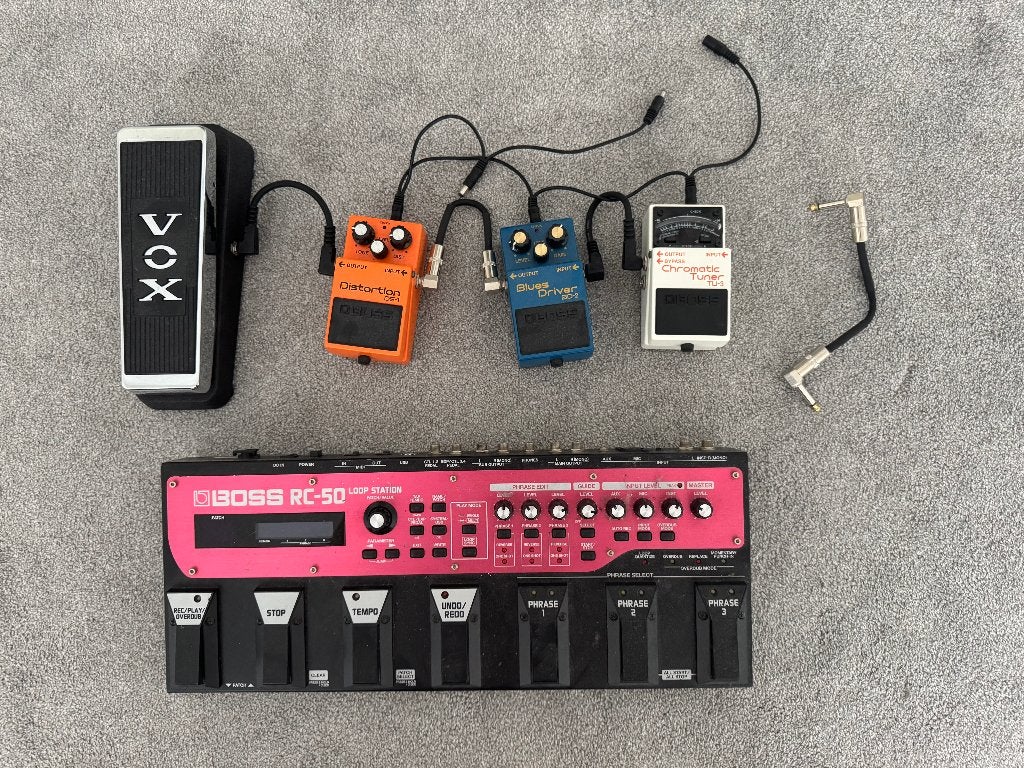 Gitaarpedalen Boss, VOX en RC-50 Loop Station – los of samen, Muziek en Instrumenten, Effecten, Ophalen, Zo goed als nieuw, Distortion, Overdrive of Fuzz
