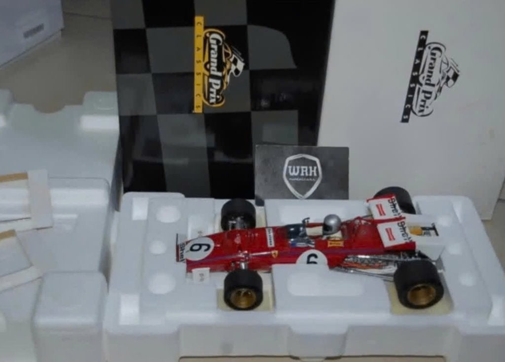 1:18 Ferrrari 312 B Andretti #6 Exoto 97067 in box WRH, Verzenden, Zo goed als nieuw, Auto, Overige merken
