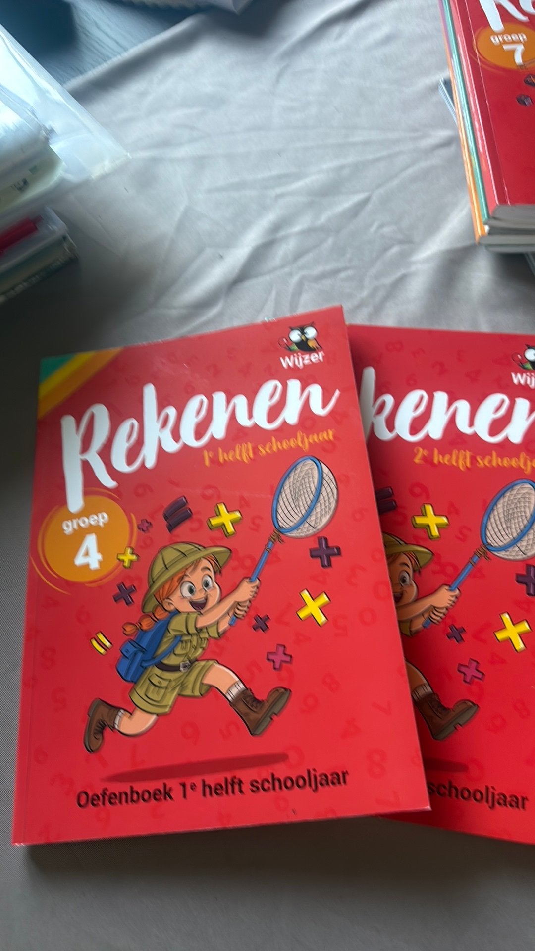 Rekenen oefenboek groep 4, wiizer over de basisschool, Boeken, Ophalen of Verzenden, Zo goed als nieuw, Moppen