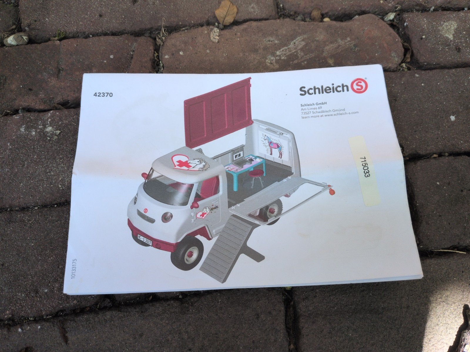 Schleich Set 42370 Mobiele Dierenarts - Bijna Compleet, Ophalen of Verzenden, Gebruikt