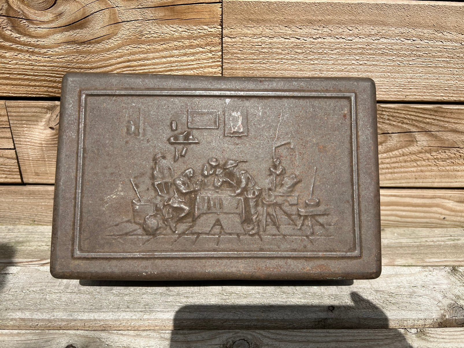 Antieke Van Melle’s Confectioneryworks blik, Ophalen of Verzenden, Gebruikt, Overige