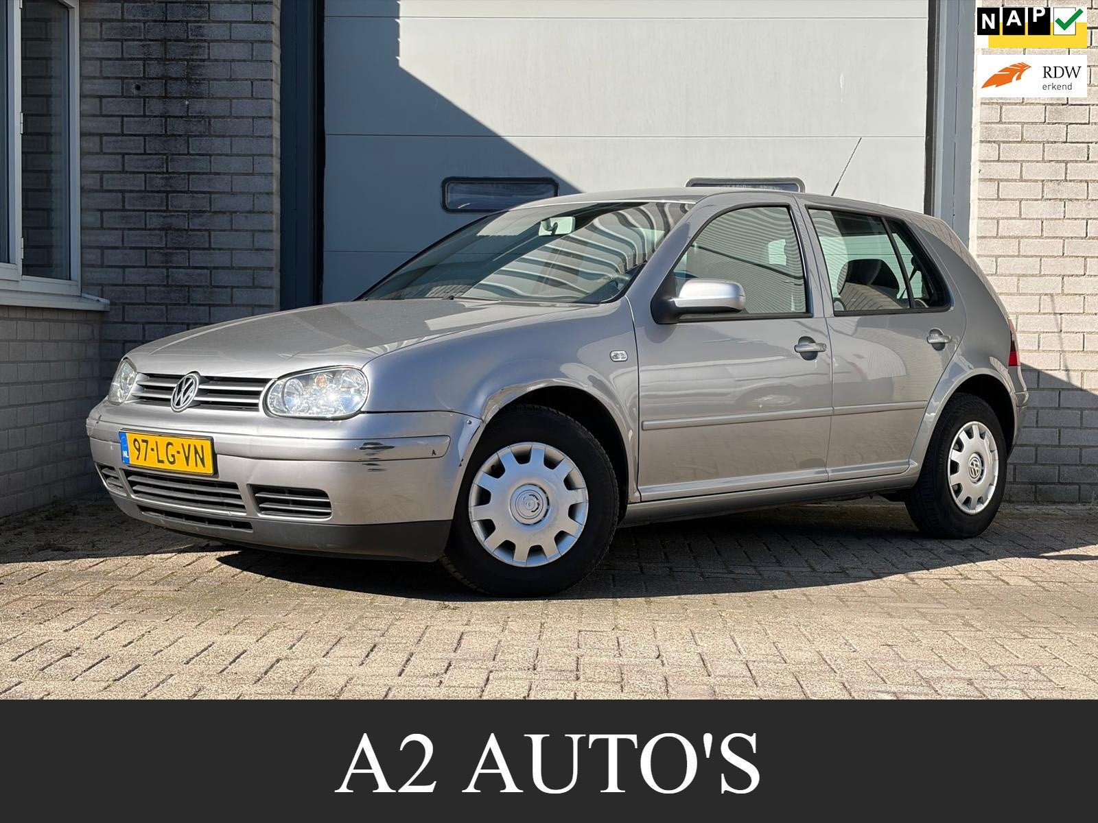 Volkswagen Golf 1.6 Automaat|Airco|Cruise, Auto's, Stof, Gebruikt, 4 cilinders, Grijs