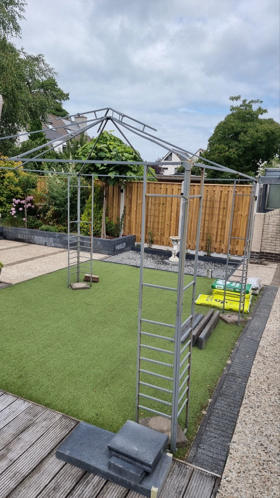 Dak 3x voor partytent 3 x 3 meter, Ophalen, Gebruikt, Minder dan 5 meter