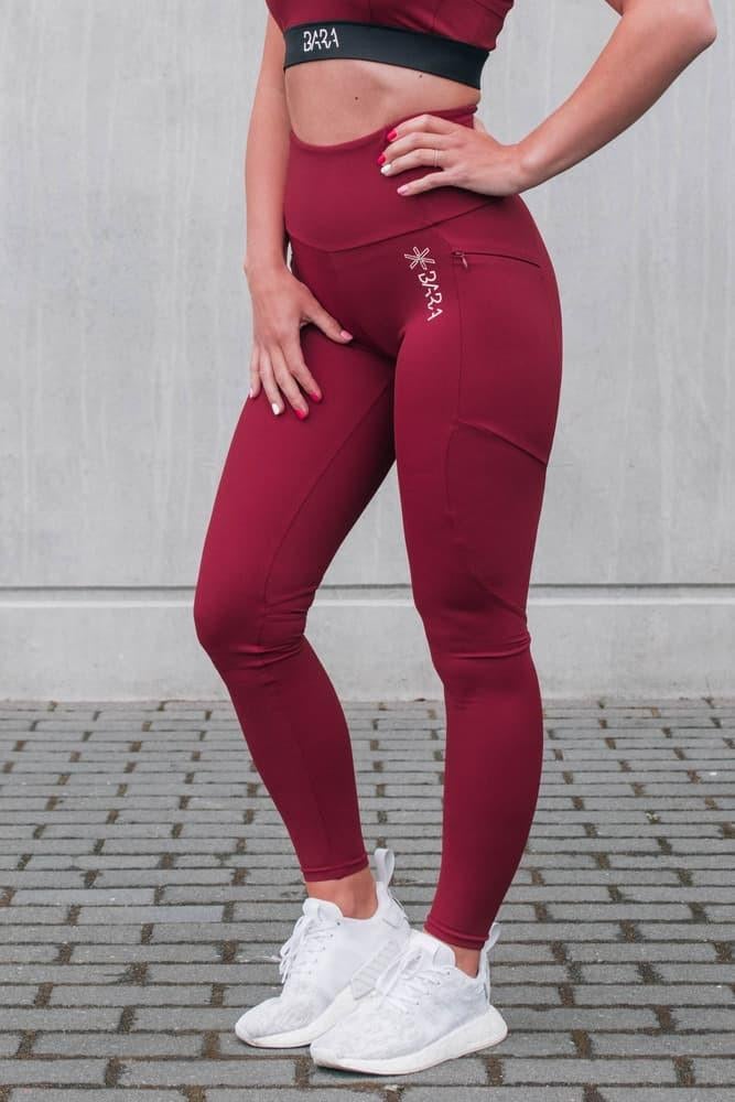 BARA Sportswear legging [L] rood, Maat 42/44 (L), Bara Sportswear, Ophalen of Verzenden, Rood