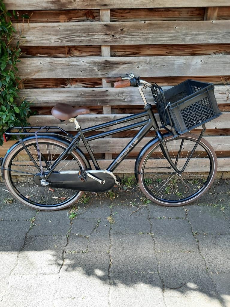 Cortina Jongensfiets 26 inch - Stevige Transportfiets, Terugtraprem, Gebruikt, Versnellingen, Minder dan 49 cm