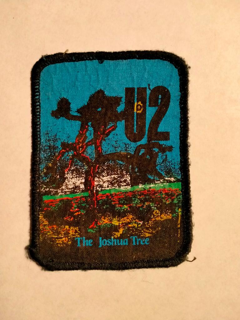 U2 the Joshua Tree vintage rock muziek kleding patch RARE, Ophalen of Verzenden, Gebruikt, Kleding