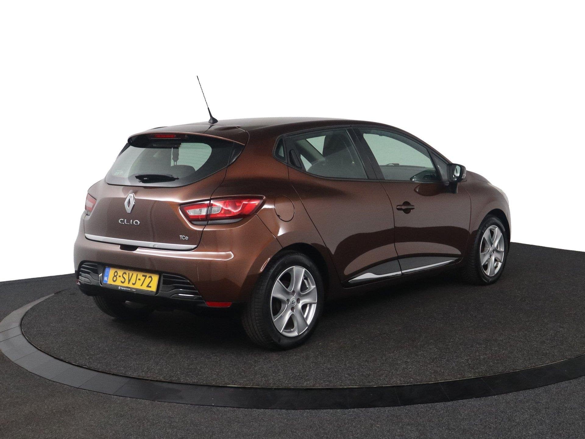 Renault Clio 0.9 TCe Expression |NAP|Cruise|Airco|5drs., Auto's, Voorwielaandrijving, Stof, 540 kg, Bruin