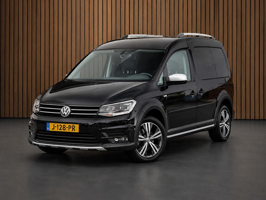 Volkswagen Caddy Alltrack 1.4 TSI |✅ Automaat |⭐Trekhaak, Gebruikt, 4 cilinders, Automatische klimaatregeling, Zwart