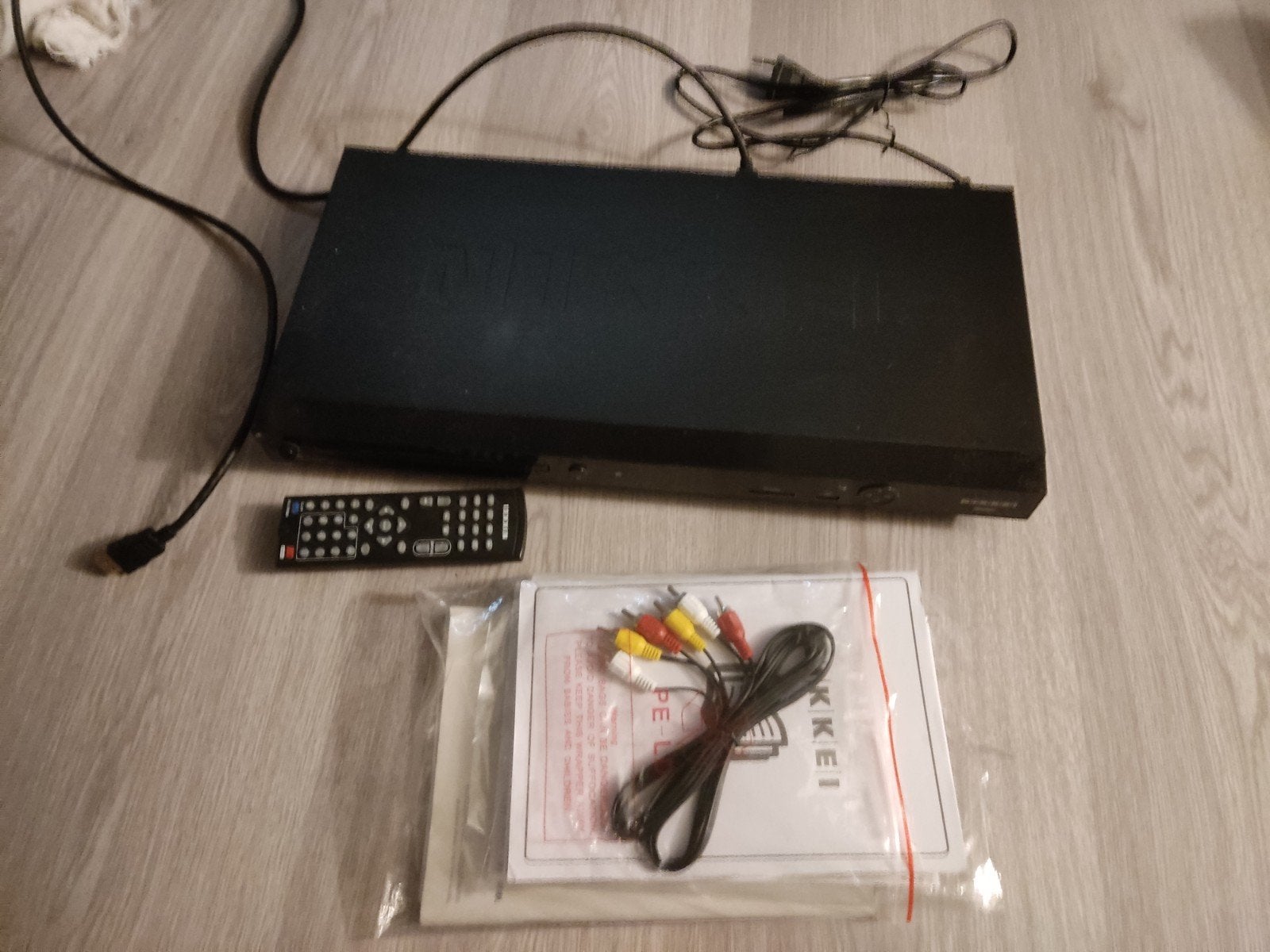 Nikkei ND220H DVD Speler met Afstandsbediening, Ophalen of Verzenden, Gebruikt, Overige merken