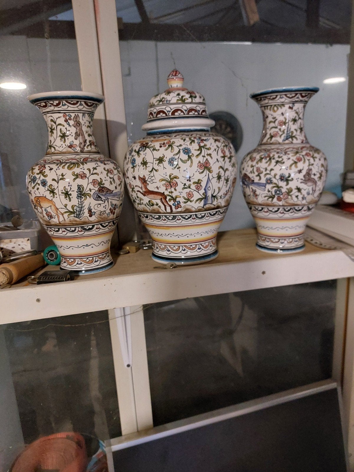 Set van antieke Portugese vazen, Antiek en Kunst, Ophalen of Verzenden