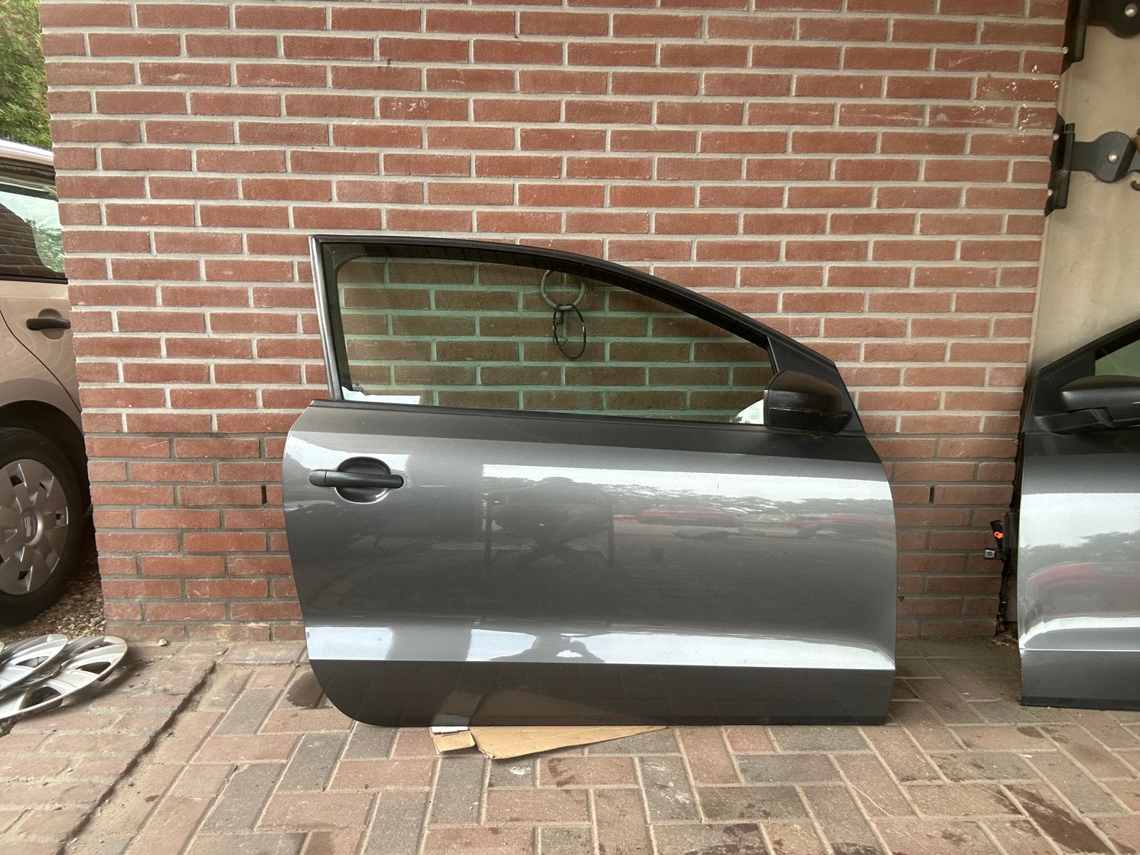 Vw polo 6R. Portier rechts kompleet  LD7R ( 3 deurs ), Ophalen of Verzenden, Rechts, Deur